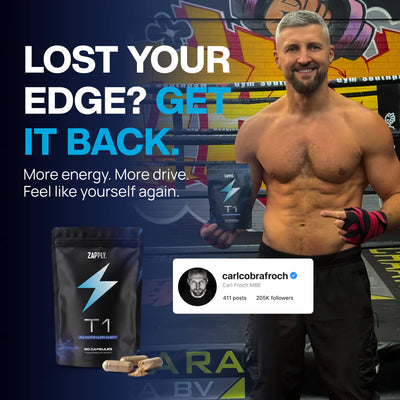 Zapply T1 | All-In-One Formula for Testosterone & Energy