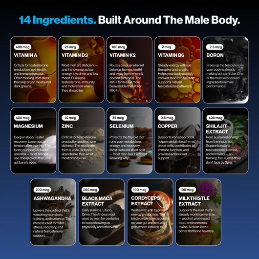 Zapply T1 | All-In-One Formula for Testosterone & Energy