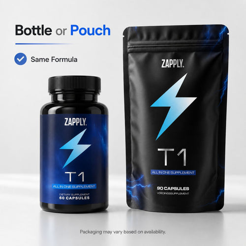 Zapply T1 | All-In-One Formula for Testosterone & Energy